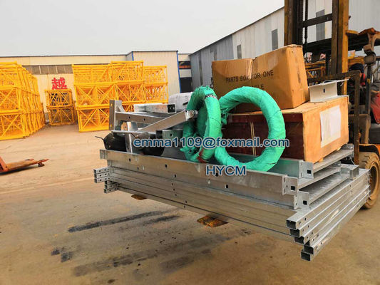 ZLP Stahl Aluminium Aufgehängte Arbeitsplattformen 250kg 500kg 630kg 800kg Cap 3 Phase 220/380V