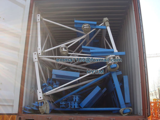Der Kran mit Flachturm QTP5010 50M Boom Long 5TONS Spezifikationen