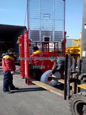 Mann und Material Baukonstruktionsheber 4t 0-36m/Min Geschwindigkeit VFD-Steuerung