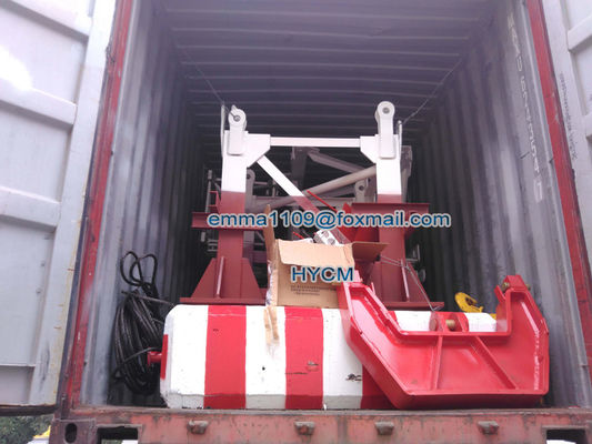 QTD63 2420 Kleine Luffing Jib Bau Turm Kran 1,2 m Mast Abschnitte Block Typ