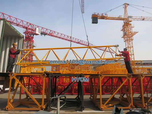 Topkit Typen von Turmkranichen qtz63 Kren 5tons chinesische Grúa torre