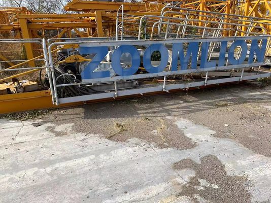 Einsatz Zoomlion 6012 Gebraucht Turm Kran mit 2,8m Block Mast Abschnitt und 6T Max Belastung