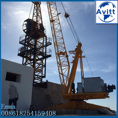 Neues Design Derrick Crane QD2025 Modell 20mts Jib Top Schwenktyp