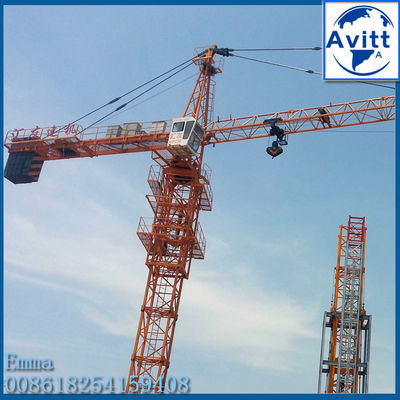 QTZ63 TC5013 Topkit Turmkranich 5t Max Belastung 50 Mts Job für 40m Gebäudehöhe
