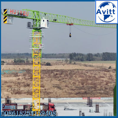 8 Tonnen Warmmodell PT6013 Hammerkopfkran Turm freistehende Arbeitshöhe