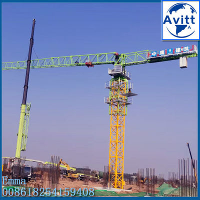 6 Tonnen PT6013 Topless Tower Crane 2,5 m Blockmast 40 m Höhe