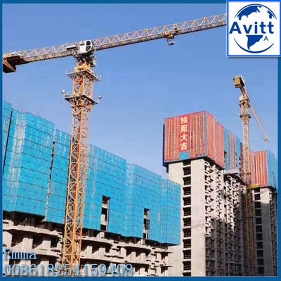 QTZ125 10t Potain Technologie Turm Kran 65m Arbeitsarm